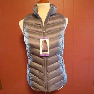 32 Degrees HEAT Women's Puffer Vest Blue (ICE BLUE) Size X SMALL